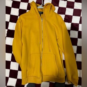 Yellow Zip Up